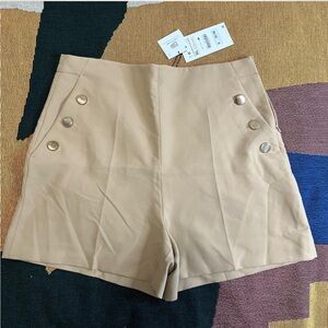 Tan Zara Shorts